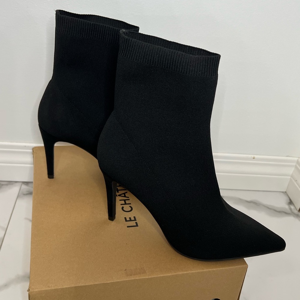 Le Chateau Women's Sock Boots size 8.5